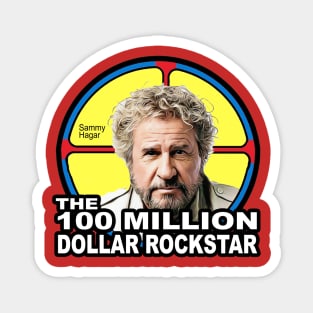 SMDM Logo - The 100 Million Dollar Rockstar - Sammy Hagar - Cabo Wabo Tequila Magnet
