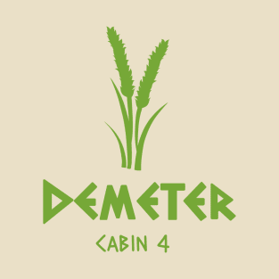 Demeter symbol cabin 4 T-Shirt