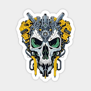 Mecha Skull S03 D54 Magnet