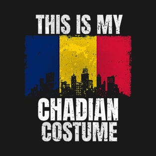 This Is My Chadian Costume for Men Women Vintage Chadian T-Shirt