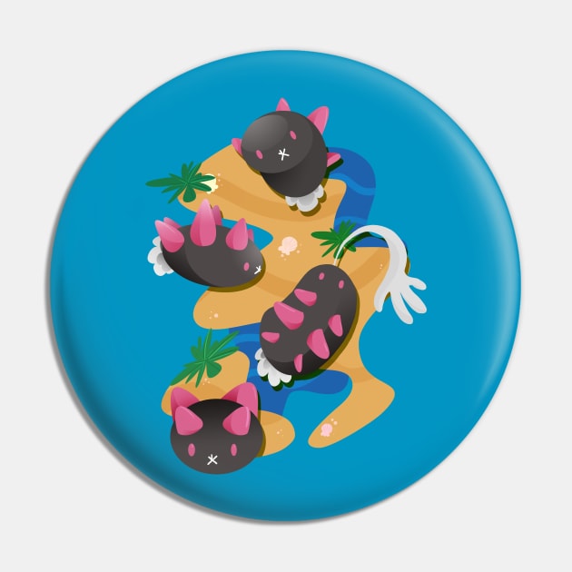 Sea Cucumber Pin by Ilona