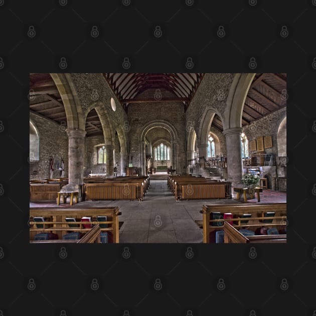 Holy Trinity Church Bosham Interior by IanWL