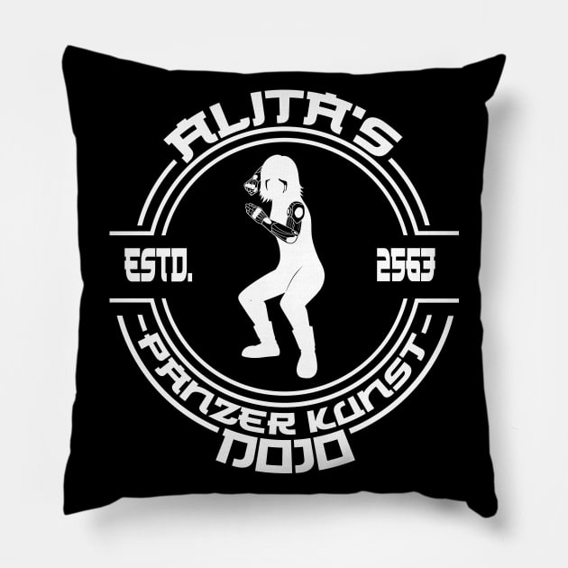 Panzer Kunst Dojo Pillow by Eman