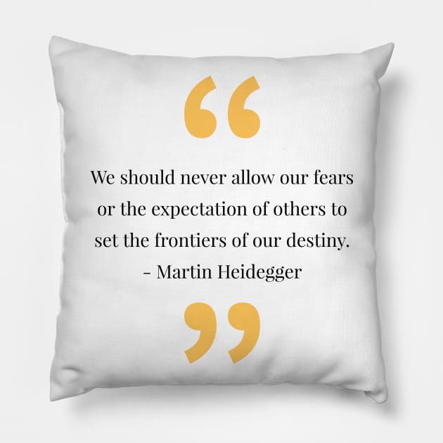 philosophy quotes Pillow by CreationsByAme