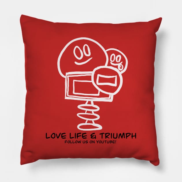 Love Life & Triumph Pillow by lovelifetriumph