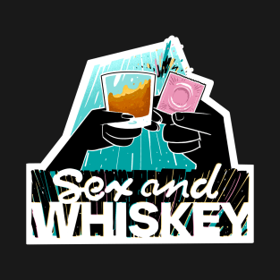 Sex & Whiskey Podcast Logo T-Shirt