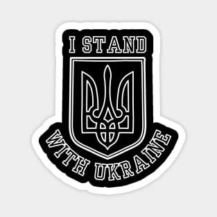 I Stand With Ukraine Magnet