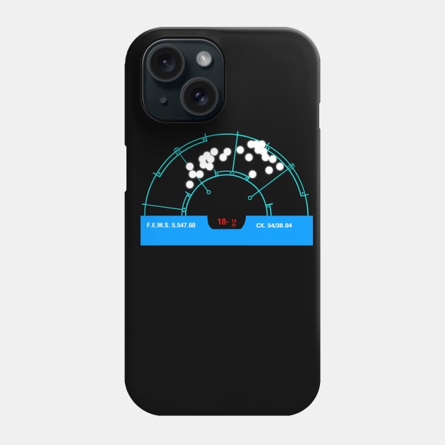 Aliens Motion Tracker Phone Case by PopCultureShirts