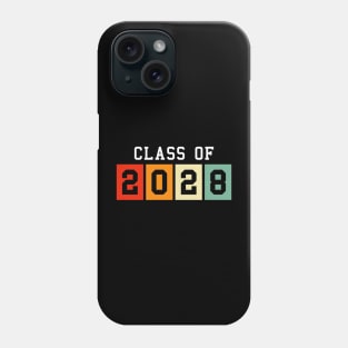 Class Of 2028 Graduation Seniors 2028 School Future Graduate Phone Case