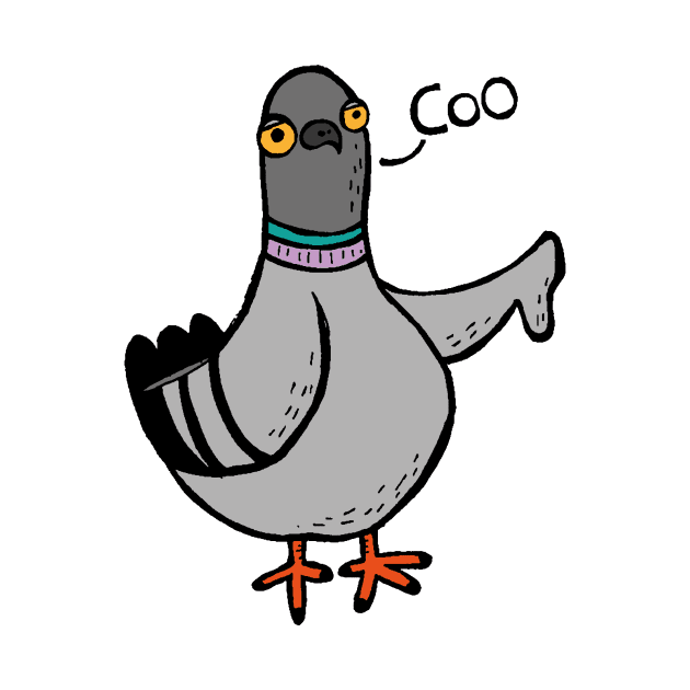 Coo / Boo Pigeon by Graograman