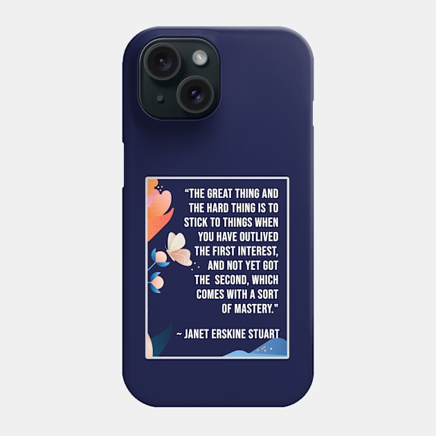 The Great Thing and the Hard Thing Phone Case by Gear 4 U