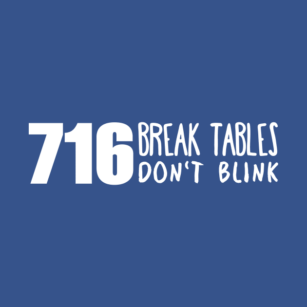Break Tables - Don't Blink by nyah14