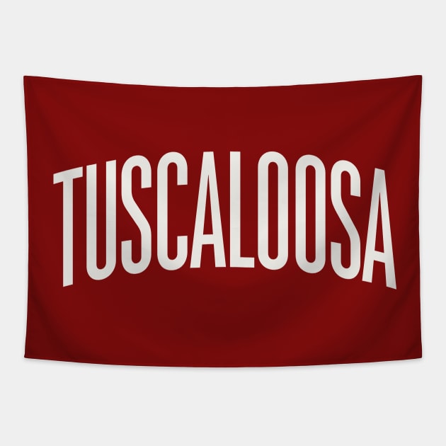 Tuscaloosa Alabama College Type University Tapestry by PodDesignShop