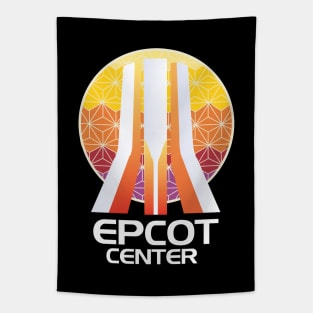 Epcot Center Acrylic Fountain Tapestry