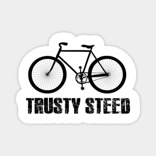Trusty steed Bike Magnet