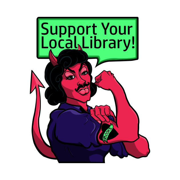 Dewey Demonica wants YOU to fight censorship! by AKA Wally