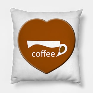 I Love Coffee! Pillow