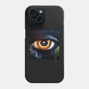 Gorilla Eye Art Phone Case