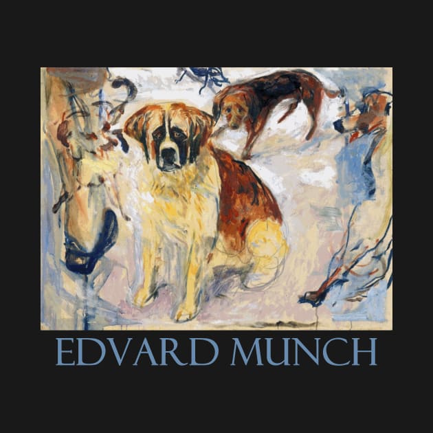 In the Kennel by Edvard Munch by Naves