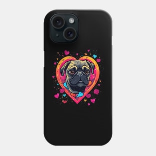 Pug Valentine Day Phone Case