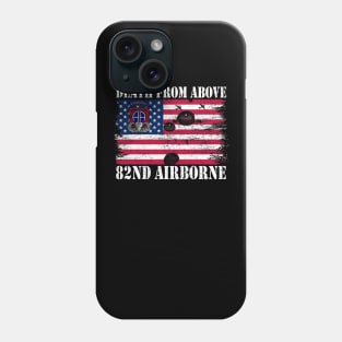 Death From Above 82nd Airborne Division Veteran Phone Case