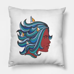 Sea girl Pillow