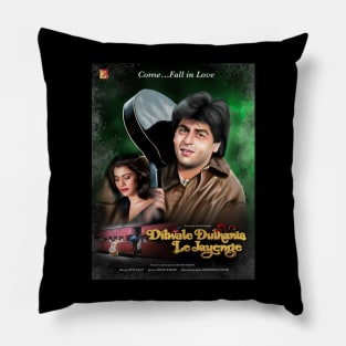 Dilwale drawing Pillow