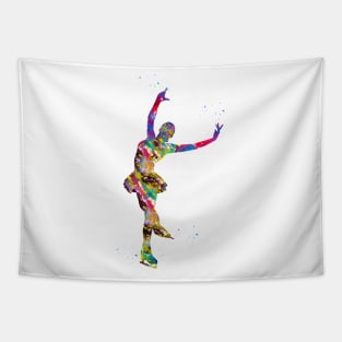 Ice Skater Tapestry