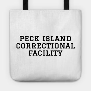 Peck Island Correctional Facility (Black) Tote