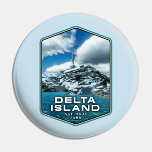 Delta Island National Park Pin