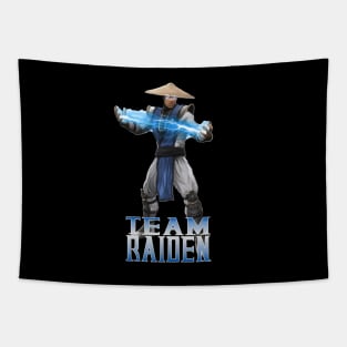 Team Raiden Mortal Kombat Pro Kompetition Tapestry