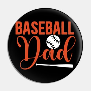 Base ball dad Pin