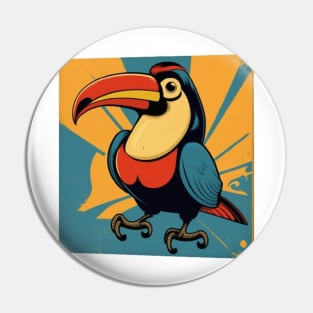 vintage bird illustration Pin