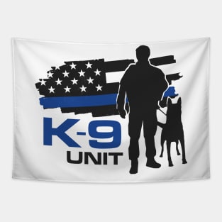 K-9 Unit  -Police Dog Unit- Malinois Tapestry