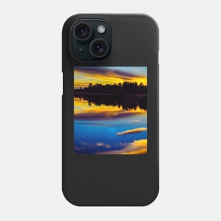 Aesthetic sunset Phone Case