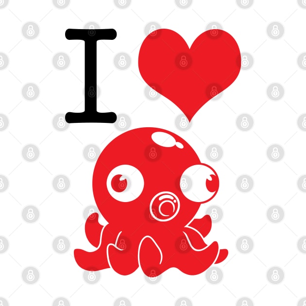 I <3 Octo-Kun by BakaNeko