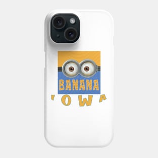 MINION BANANA USA IOWA Phone Case