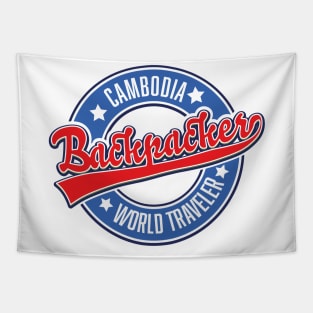 Cambodia backpacker world traveler Tapestry