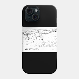 Maryland USA Phone Case