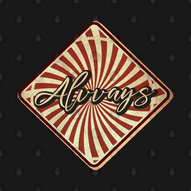 Alvvays vintage design on top by agusantypo