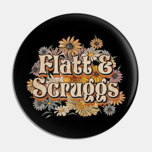 Personalized Scruggs Name Birthday Flatt 70s 80s 90s Styles Pin