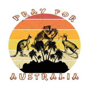 pray for australia fires 2020 T-Shirt