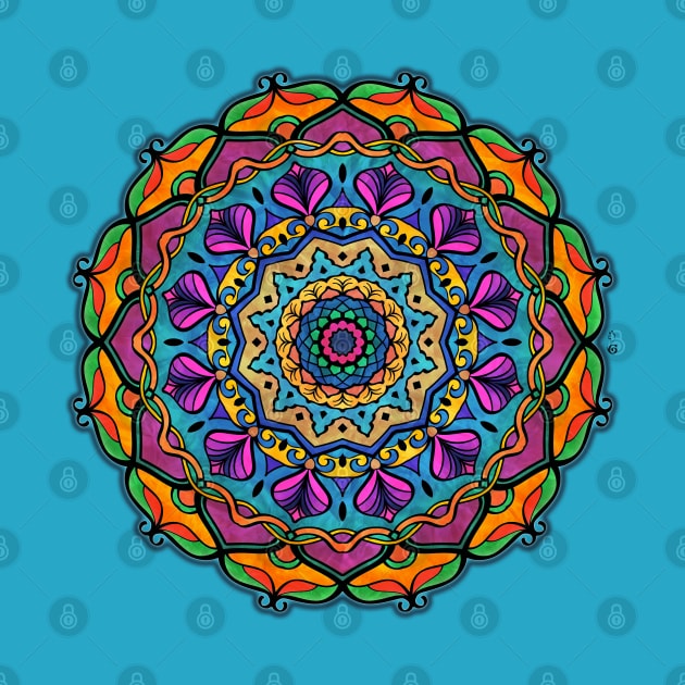 Mandala lotus by HagalArt