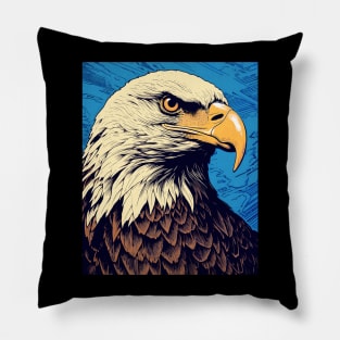 Majestic Bird of Prey Eagle Pillow