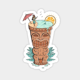 Tiki drink Magnet