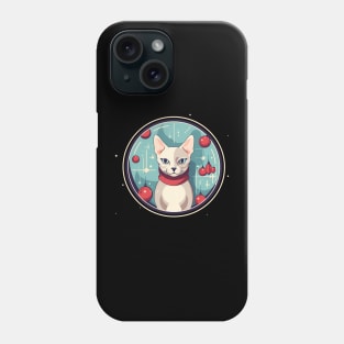 Devon Rex Cat Xmas Ornament, Love Cats Phone Case