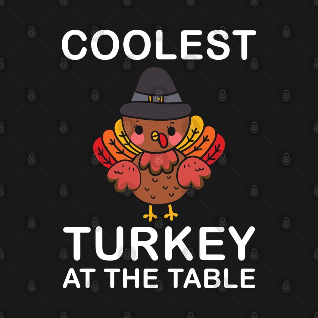 Thanksgiving cousin crew with cool turkey for family holiday by Arts-lf