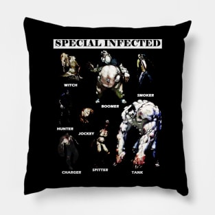 Left 4 Dead - Special Infected (white) Pillow