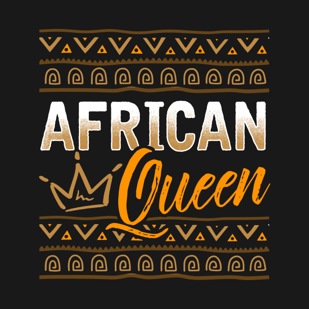 African Queen Black Pride Design by solsateez