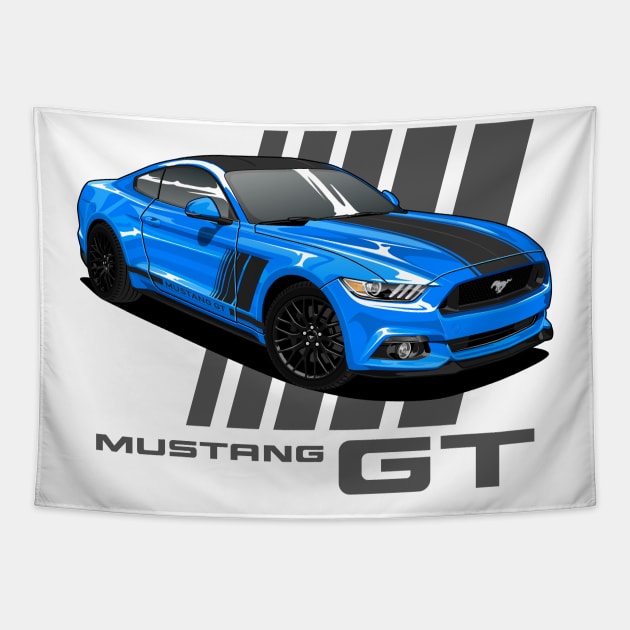 Mustang GT Tapestry by idrdesign